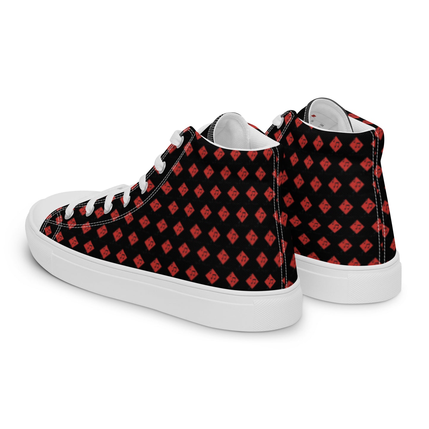 Colorful high top canvas shoes - Free Shipping Worldwide