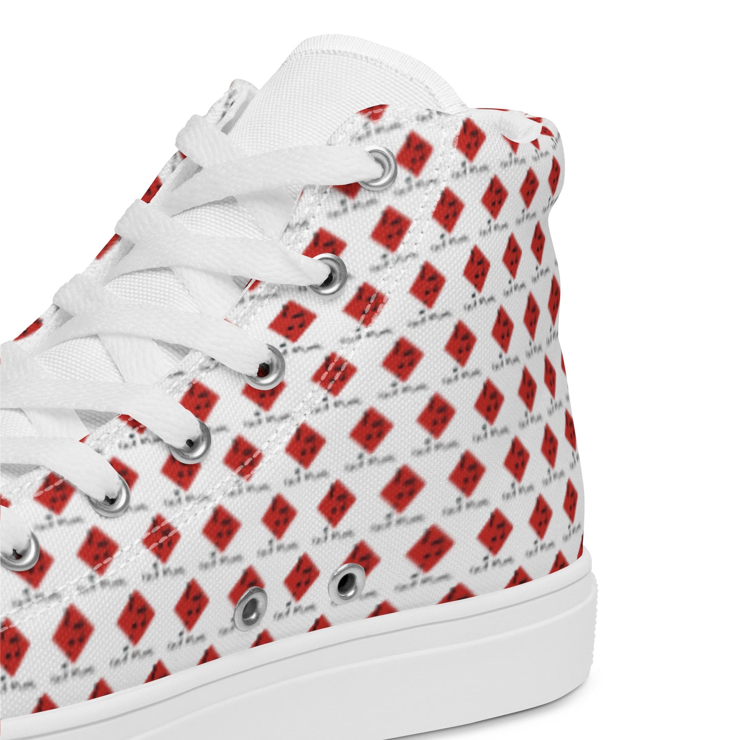 Colorful high top canvas shoes Free Shipping Worldwide