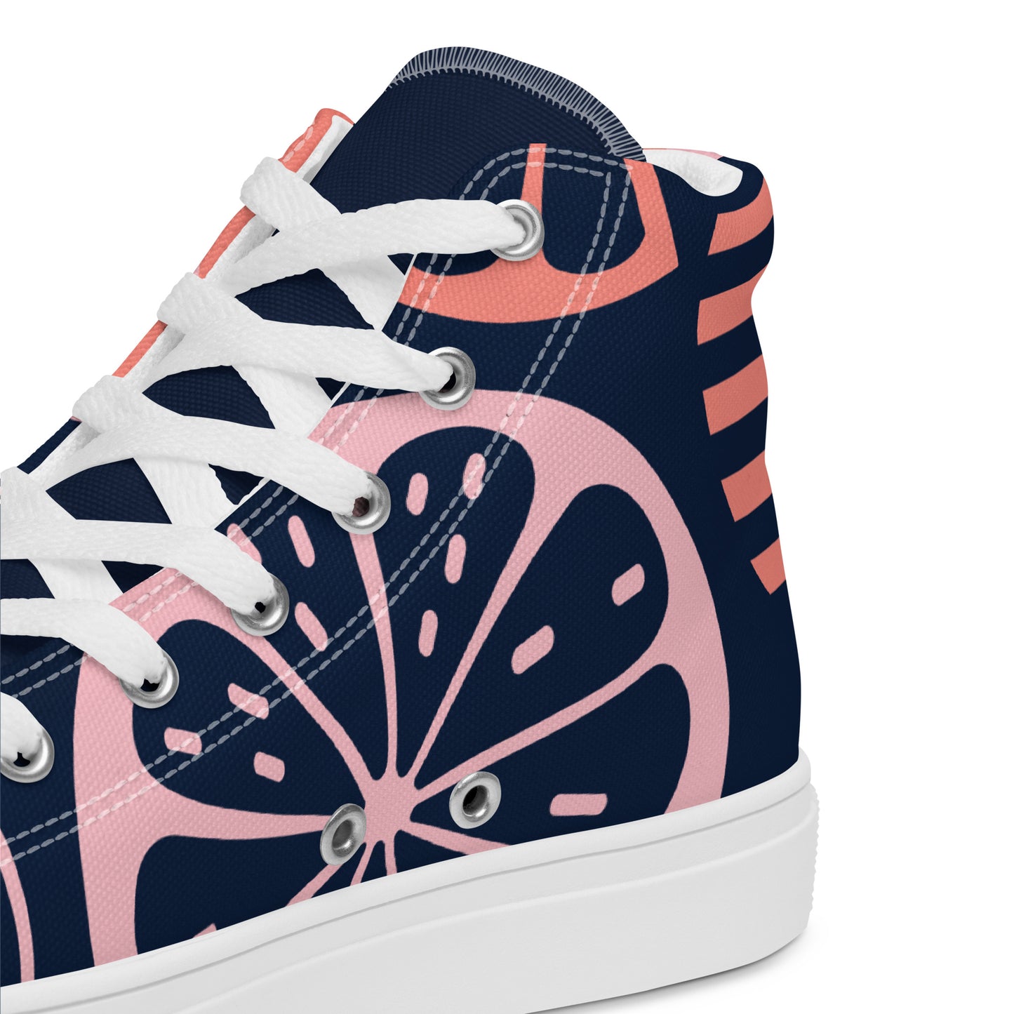Colorful high top canvas shoes - Free Shipping Worldwide