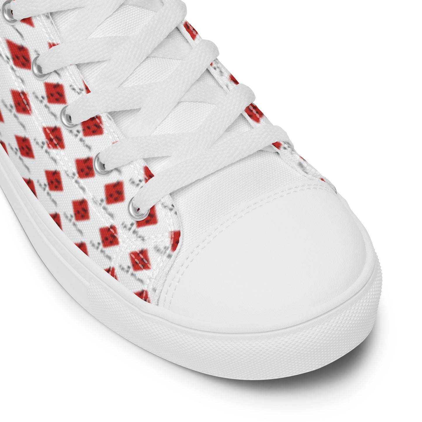 Colorful high top canvas shoes Free Shipping Worldwide