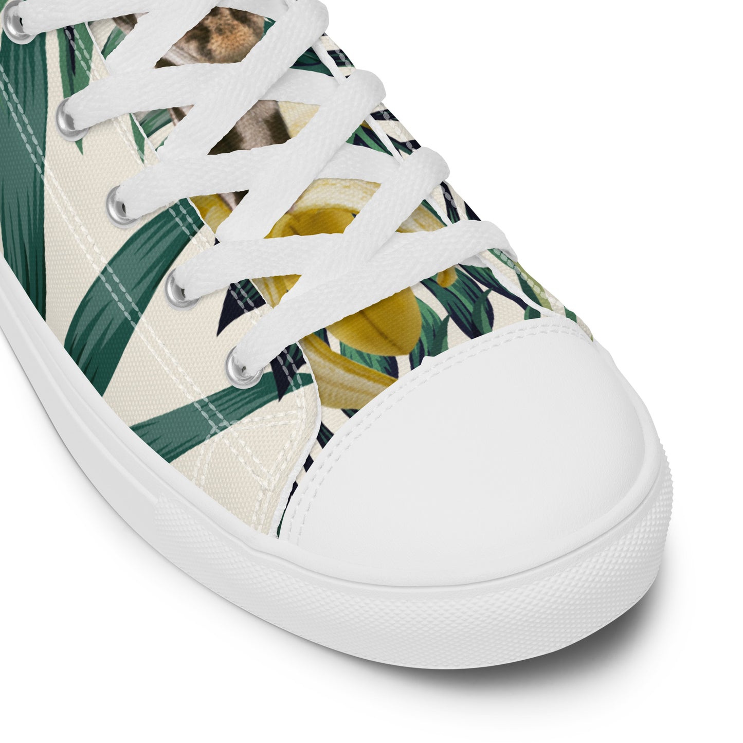 Colorful high top canvas shoes - Free Shipping Worldwide