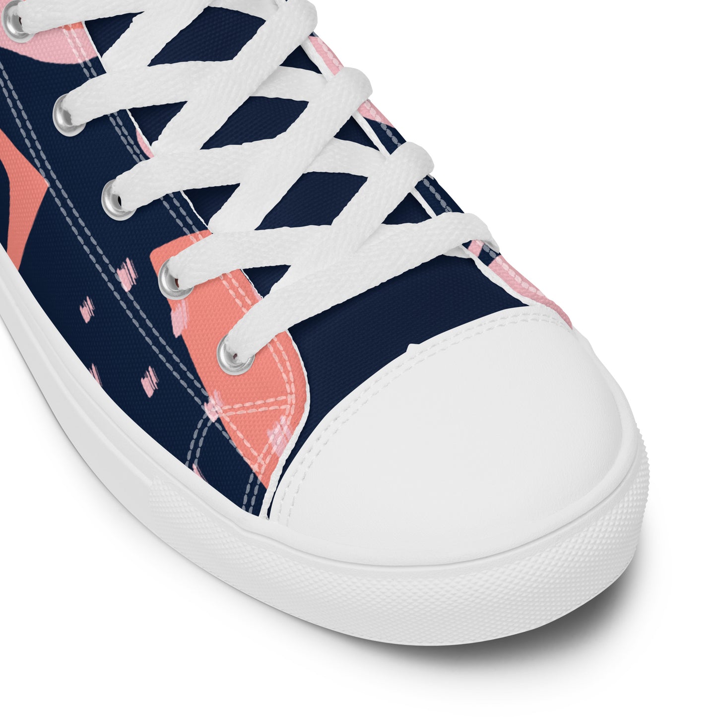 Colorful high top canvas shoes - Free Shipping Worldwide