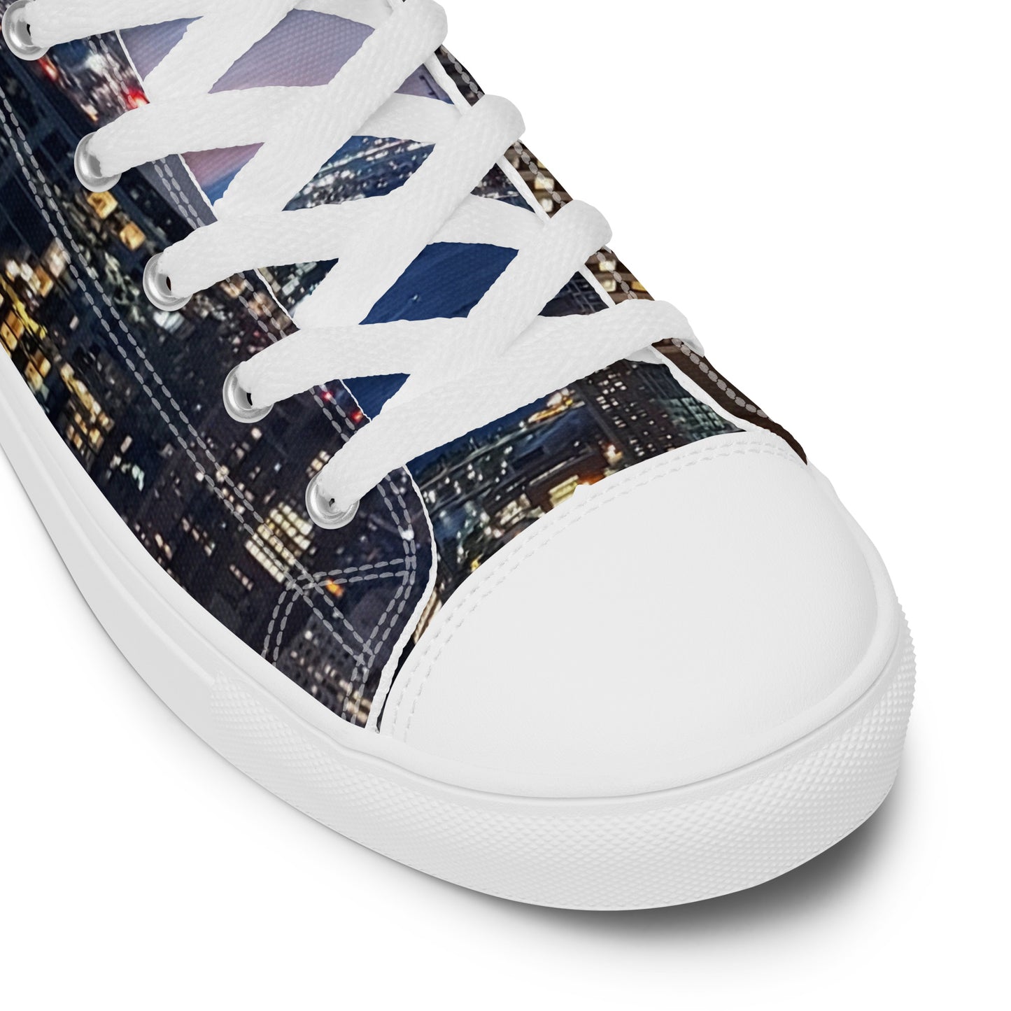Colorful high top canvas shoes Free Shipping Worldwide
