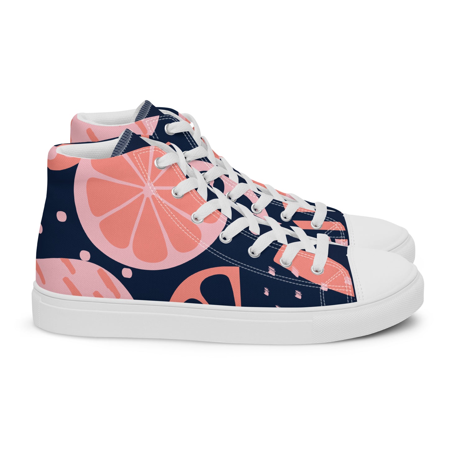 Colorful high top canvas shoes - Free Shipping Worldwide