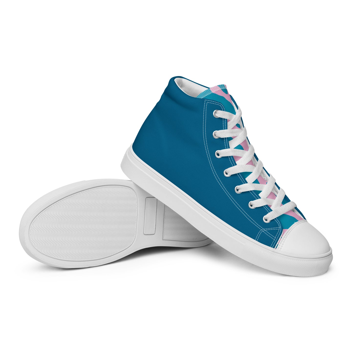 Colorful high top canvas shoes - Free Shipping Worldwide