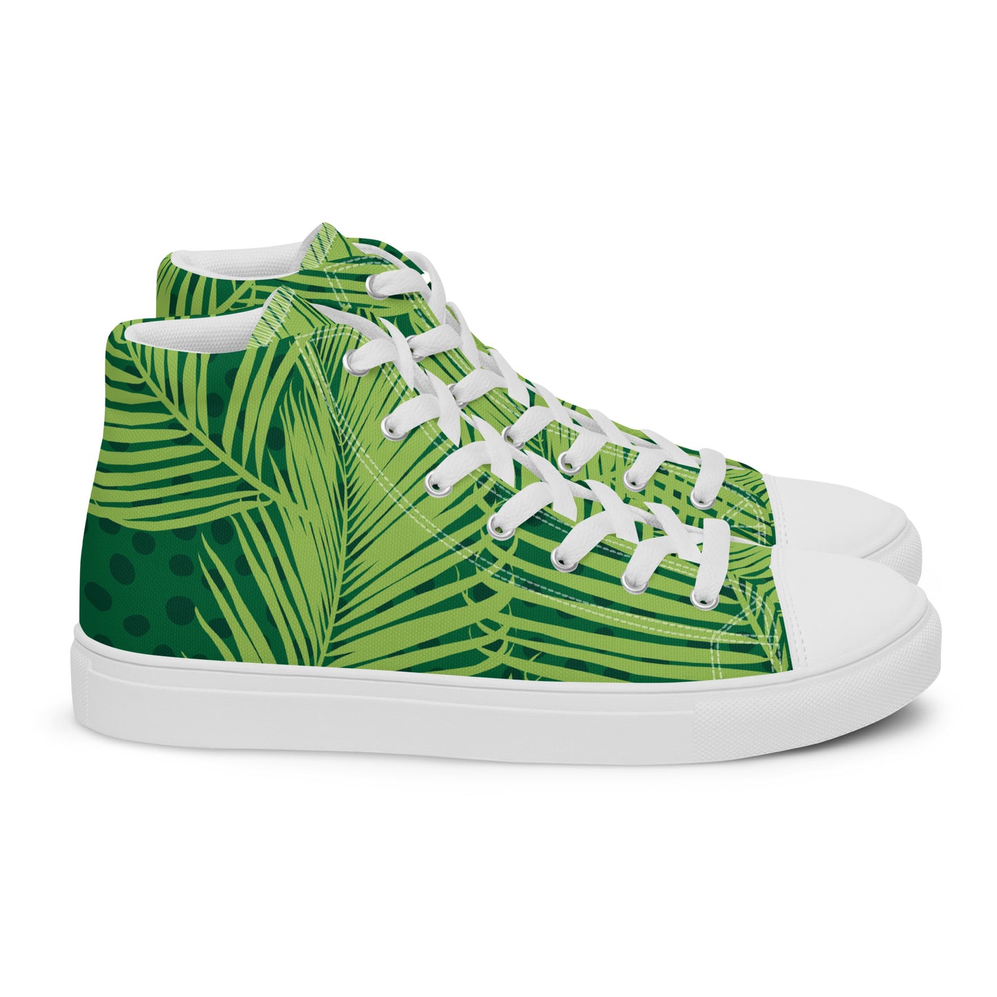 Colorful high top canvas shoes - Free Shipping Worldwide