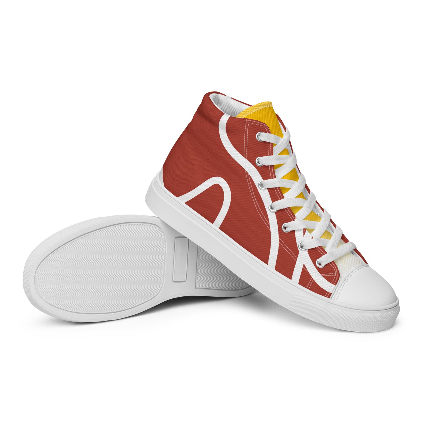 Colorful high top canvas shoes - Free Shipping Worldwide