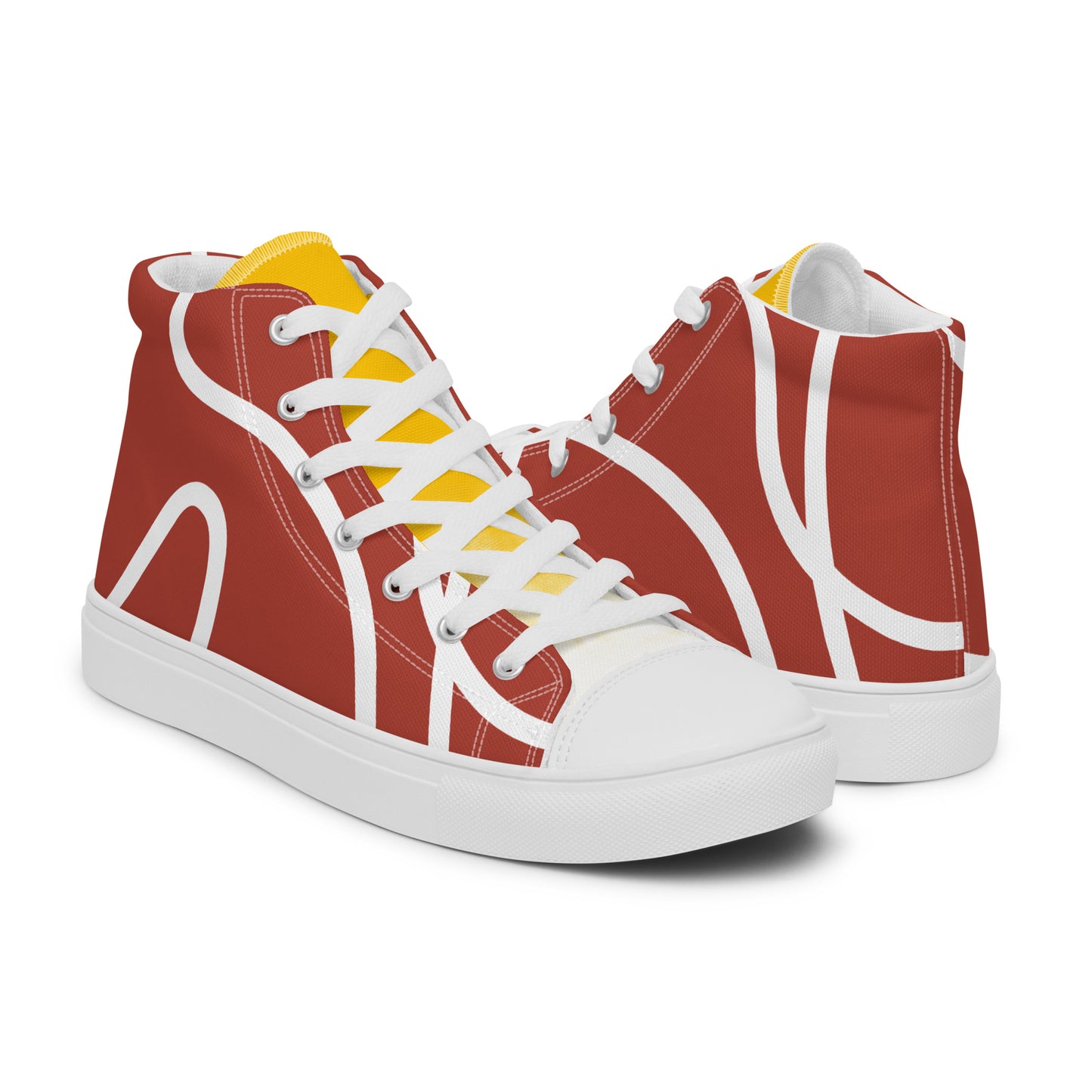 Colorful high top canvas shoes - Free Shipping Worldwide