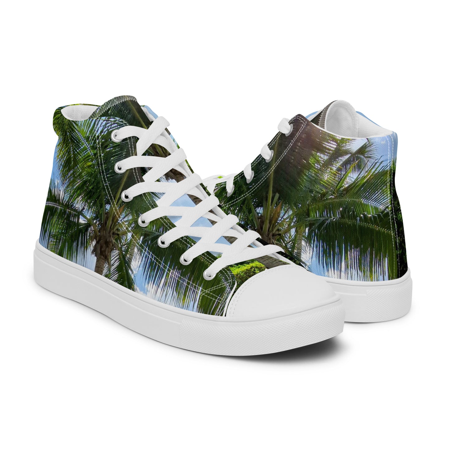 Colorful high top canvas shoes - Free Shipping Worldwide