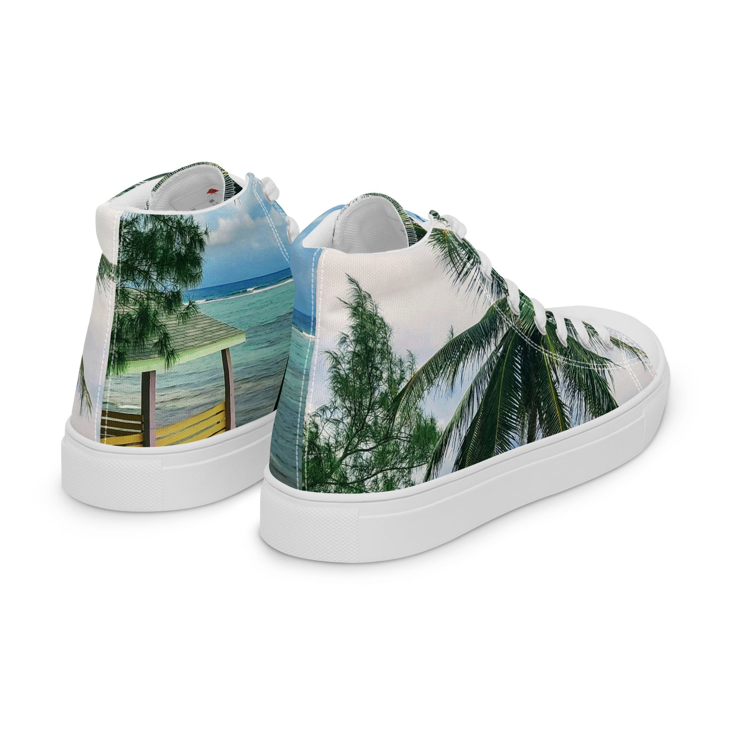 Colorful high top canvas shoes - Free Shipping Worldwide