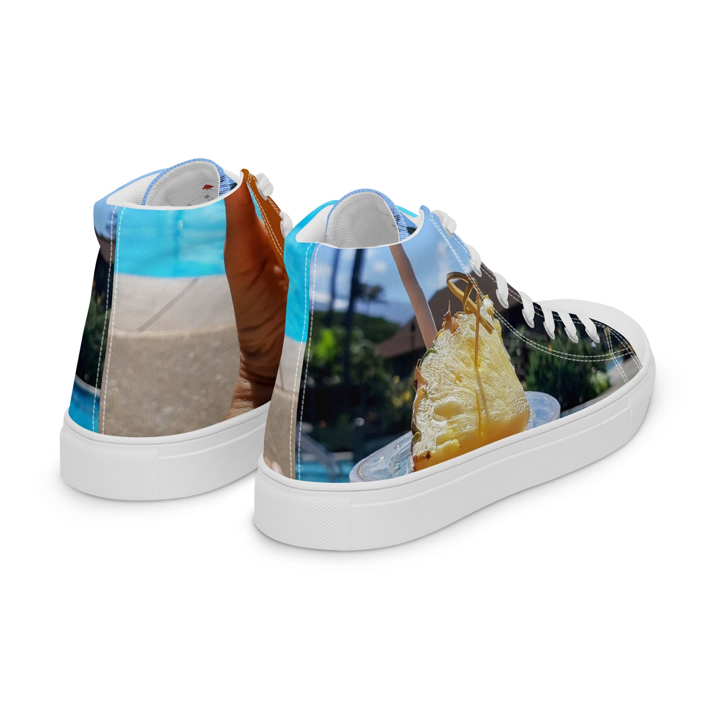 Colorful high top canvas shoes Free Shipping Worldwide
