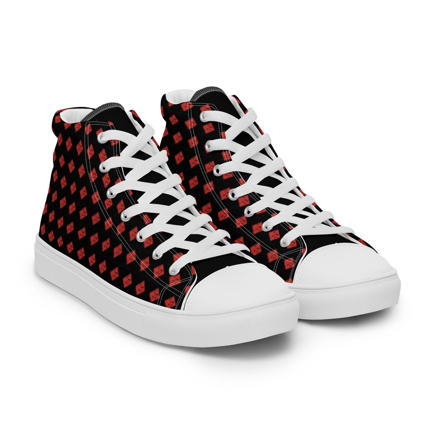 Colorful high top canvas shoes - Free Shipping Worldwide