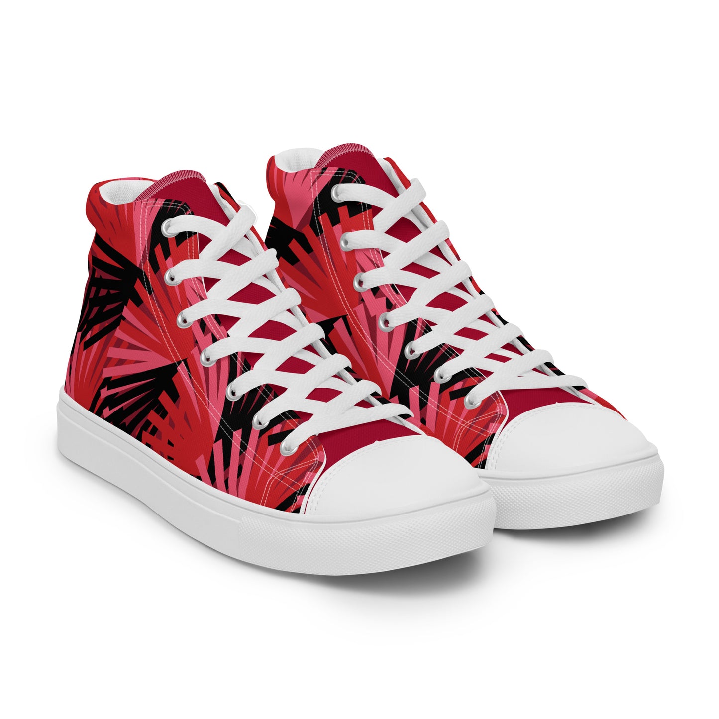 Colorful high top canvas shoes - Free Shipping Worldwide
