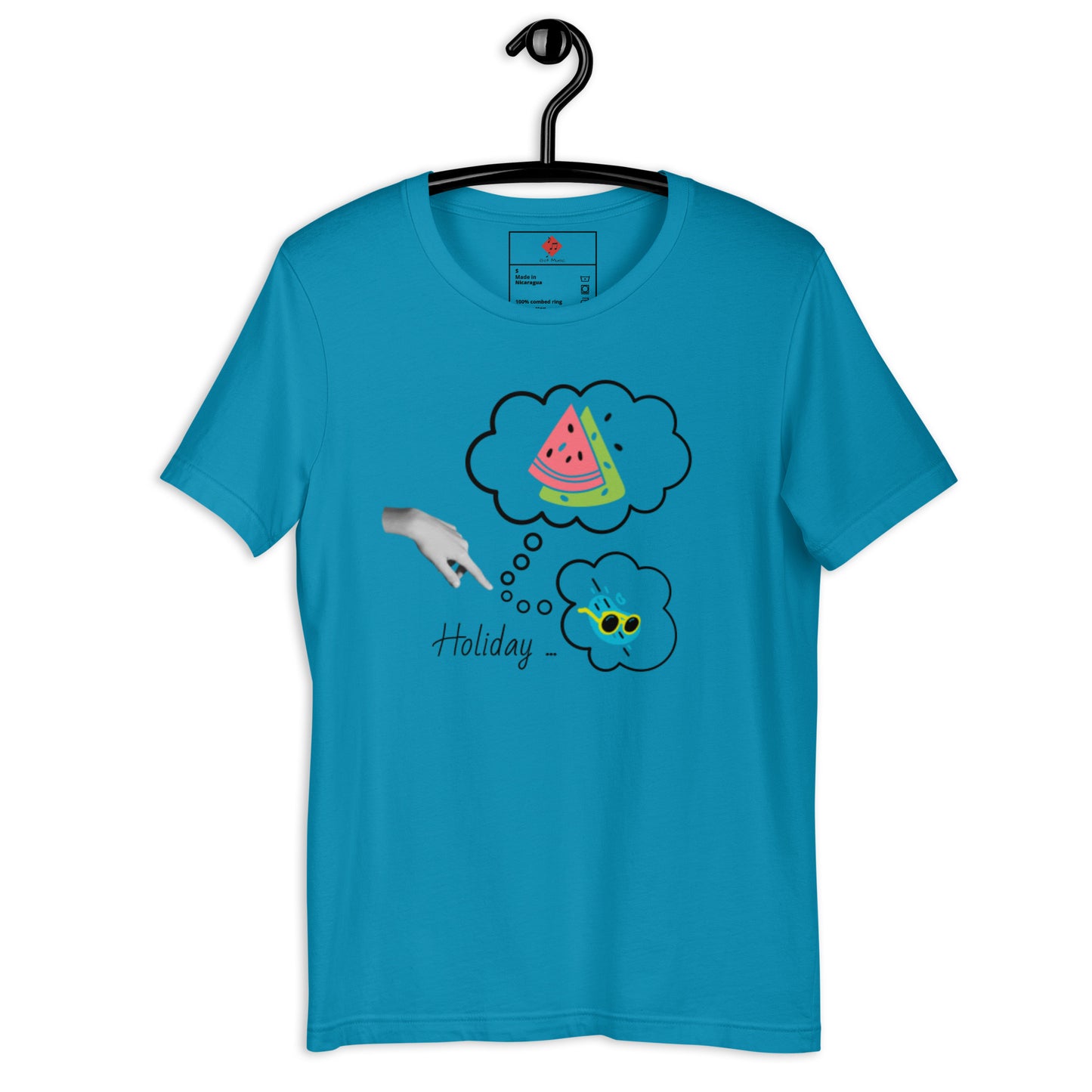 Colorful Unisex T-shirt - Clip Art - Free Shipping Worldwide