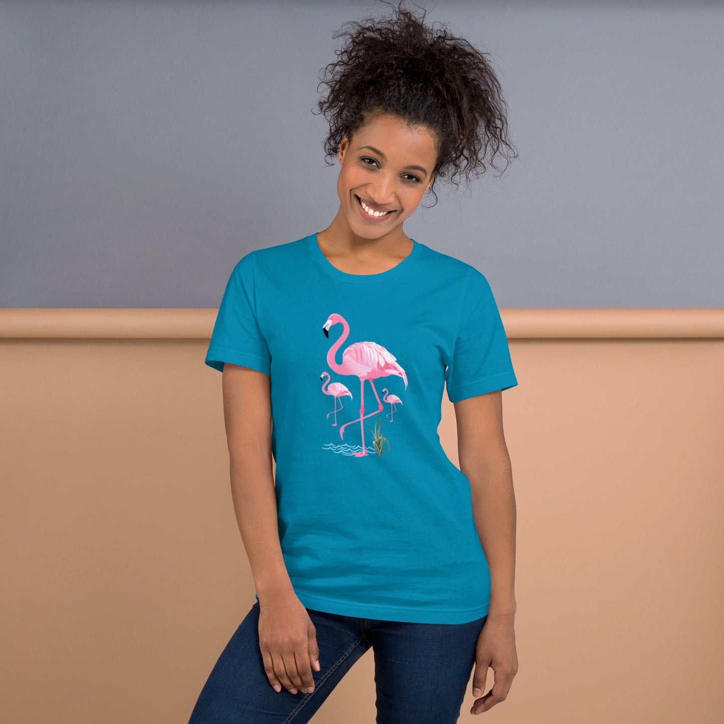 Colorful Unisex T-shirt - Clip Art - Free Shipping Worldwide