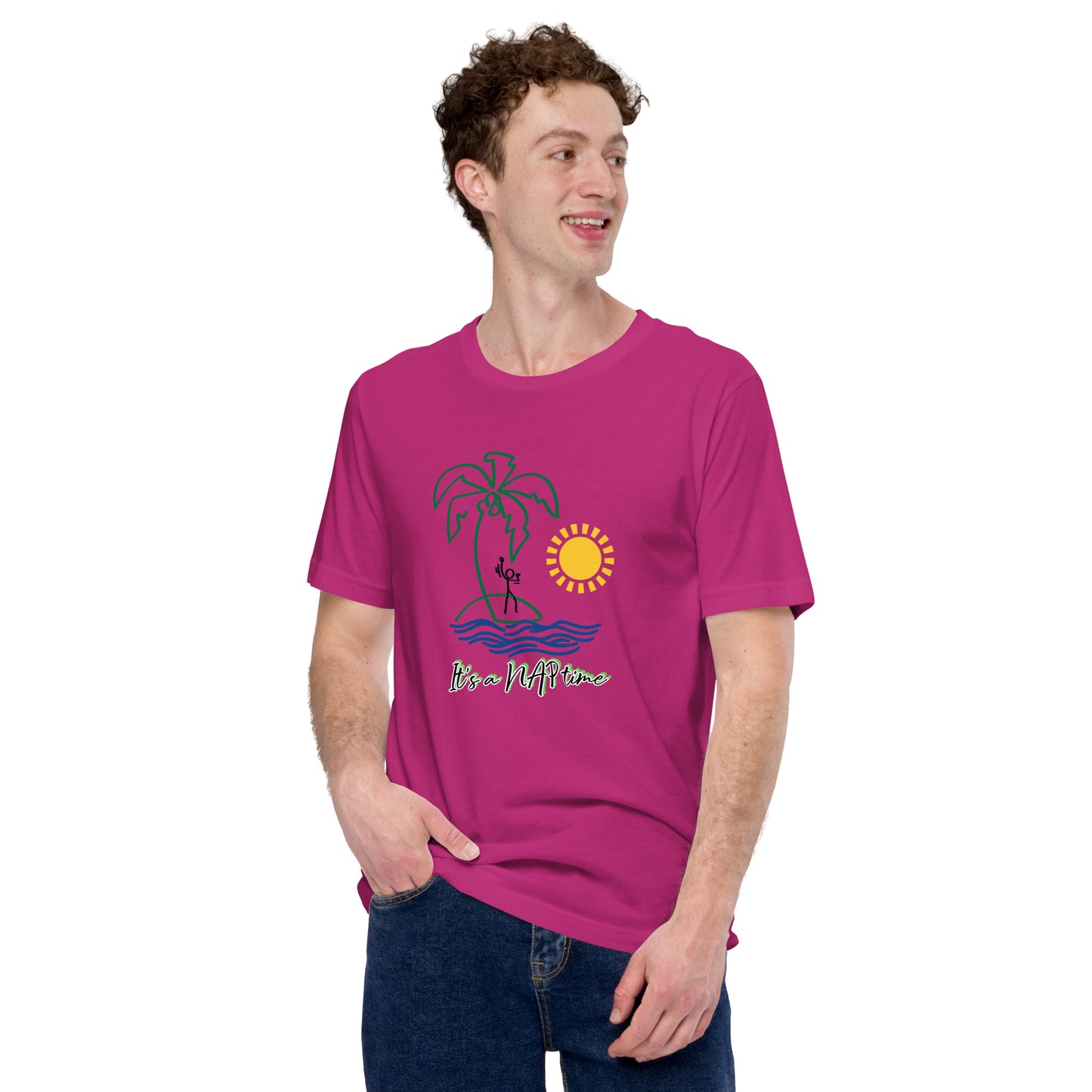 Colorful Unisex T-shirt - Clip Art - Free Shipping Worldwide