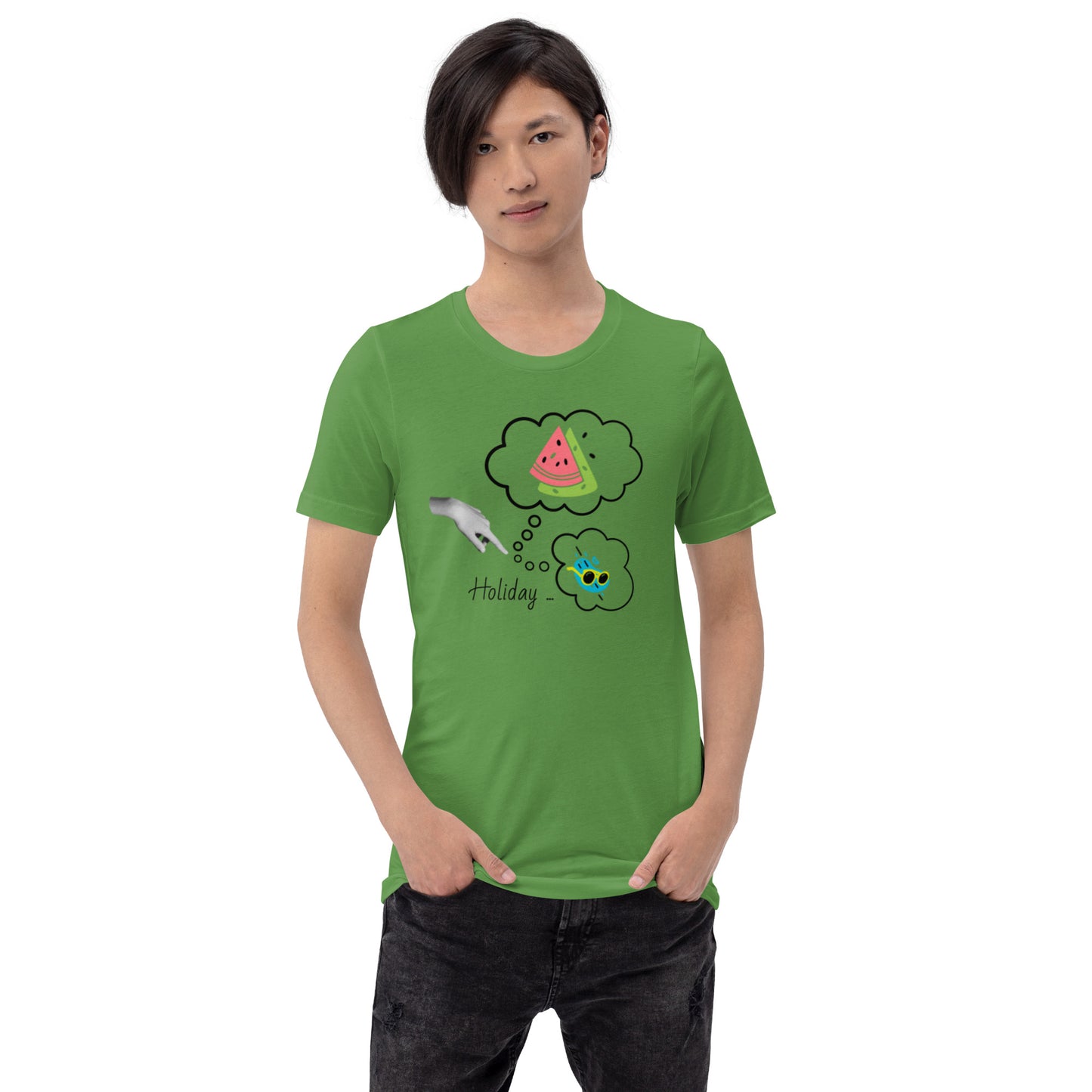 Colorful Unisex T-shirt - Clip Art - Free Shipping Worldwide