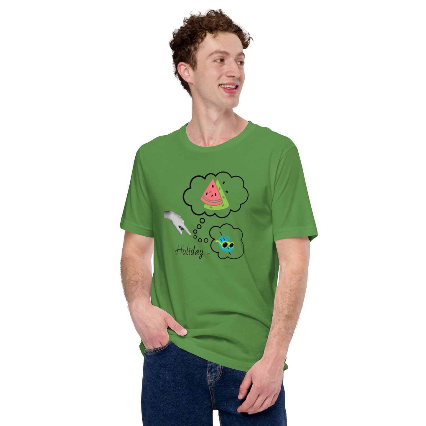 Colorful Unisex T-shirt - Clip Art - Free Shipping Worldwide