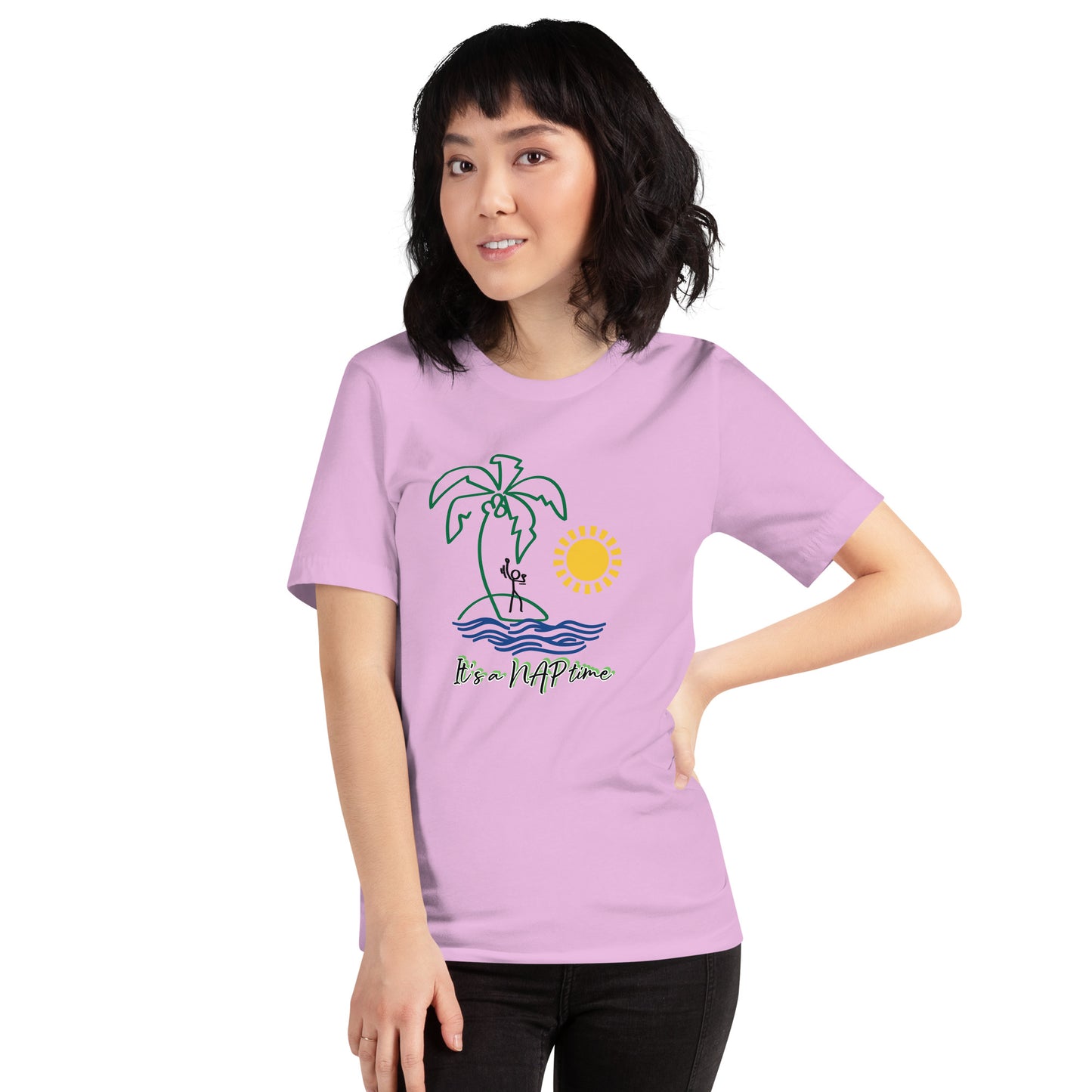Colorful Unisex T-shirt - Clip Art - Free Shipping Worldwide