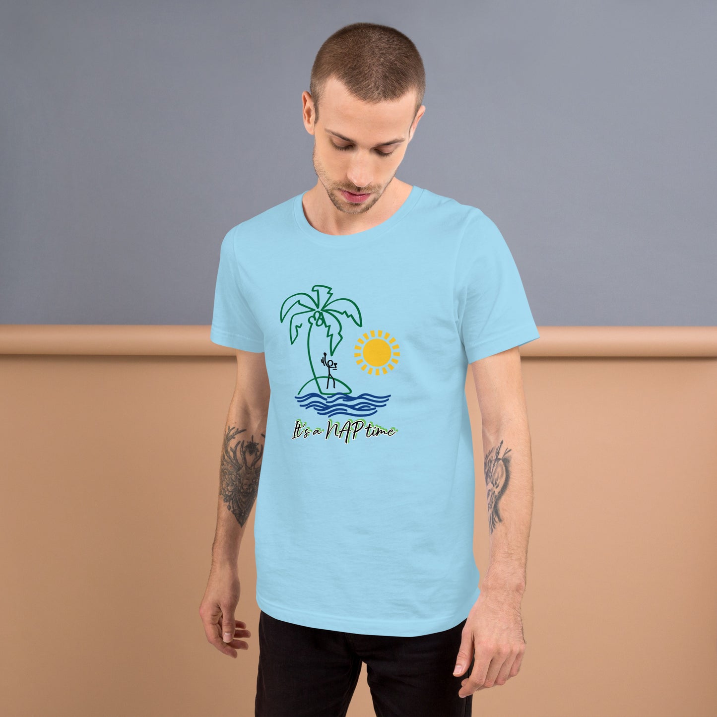 Colorful Unisex T-shirt - Clip Art - Free Shipping Worldwide