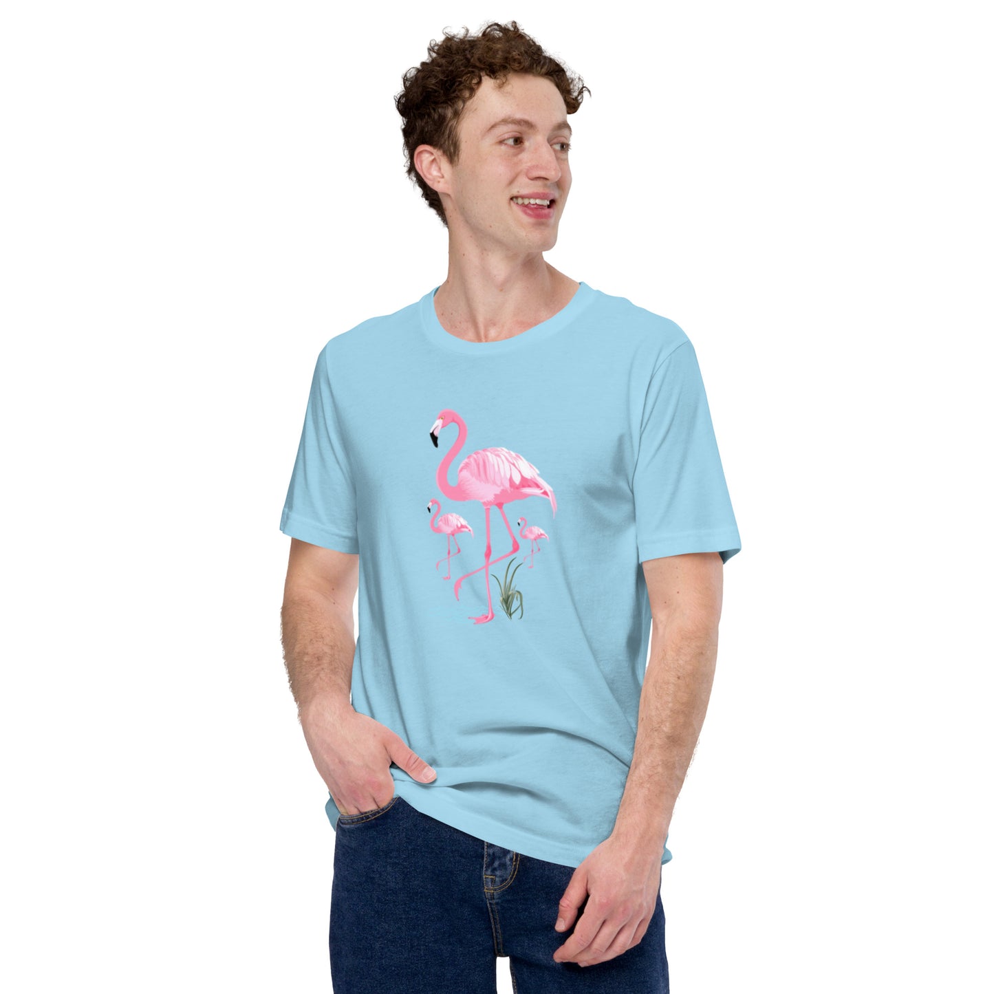Colorful Unisex T-shirt - Clip Art - Free Shipping Worldwide