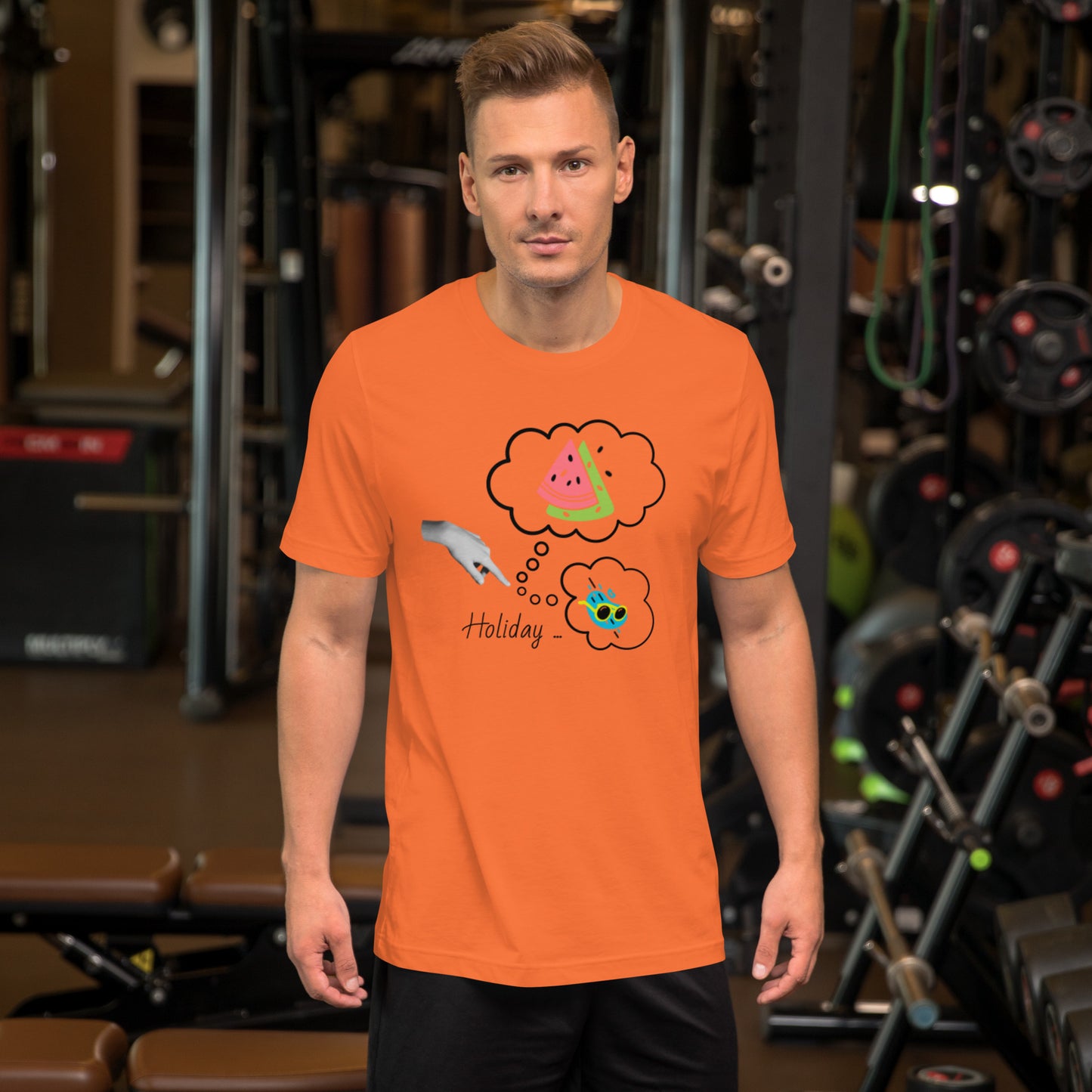 Colorful Unisex T-shirt - Clip Art - Free Shipping Worldwide