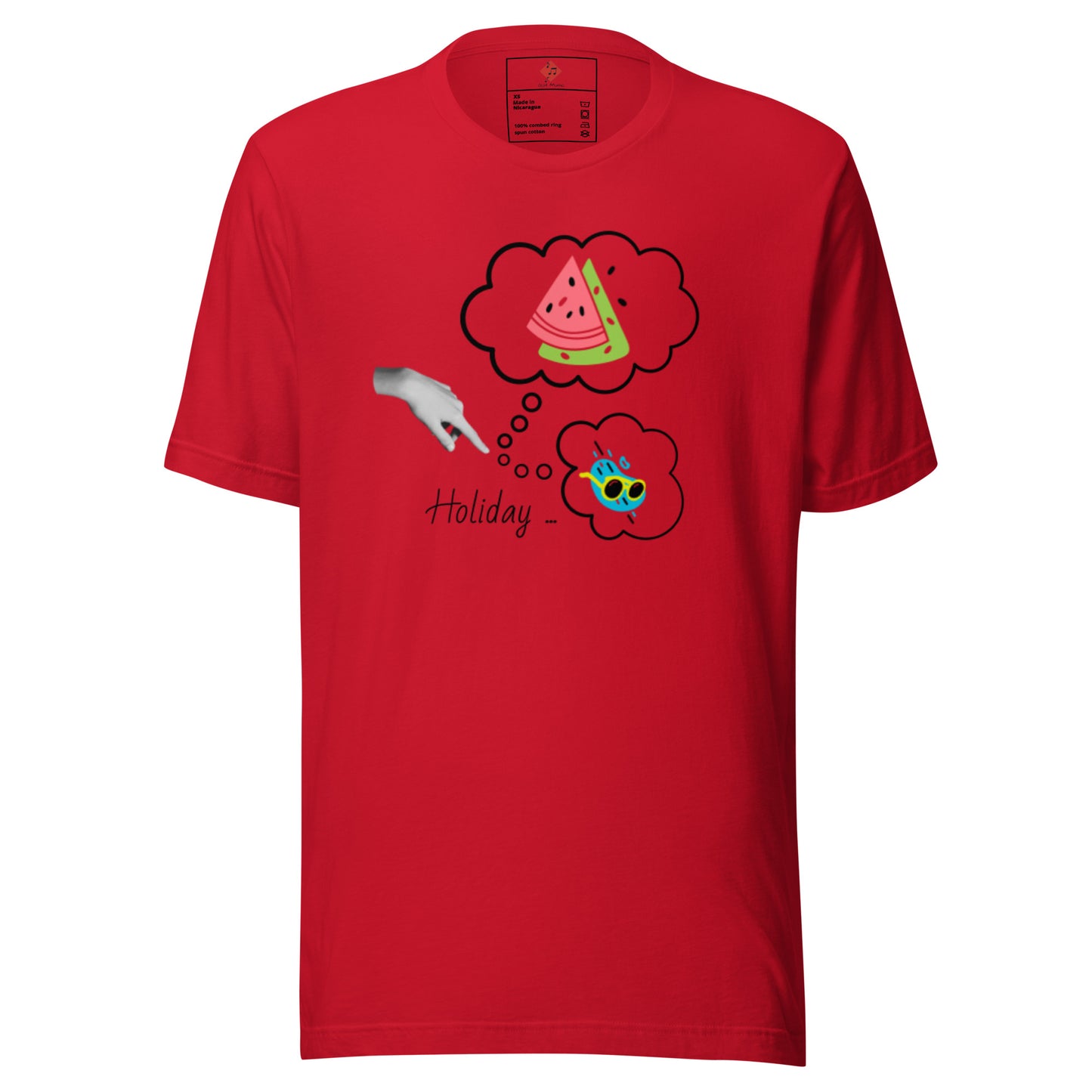 Colorful Unisex T-shirt - Clip Art - Free Shipping Worldwide