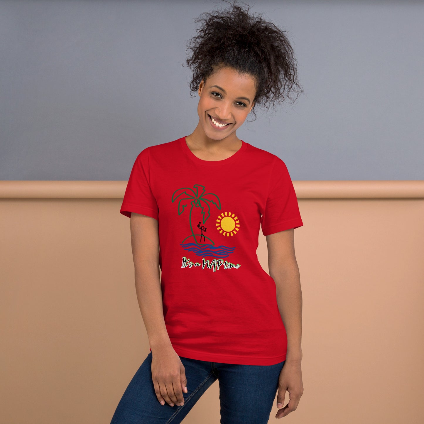 Colorful Unisex T-shirt - Clip Art - Free Shipping Worldwide