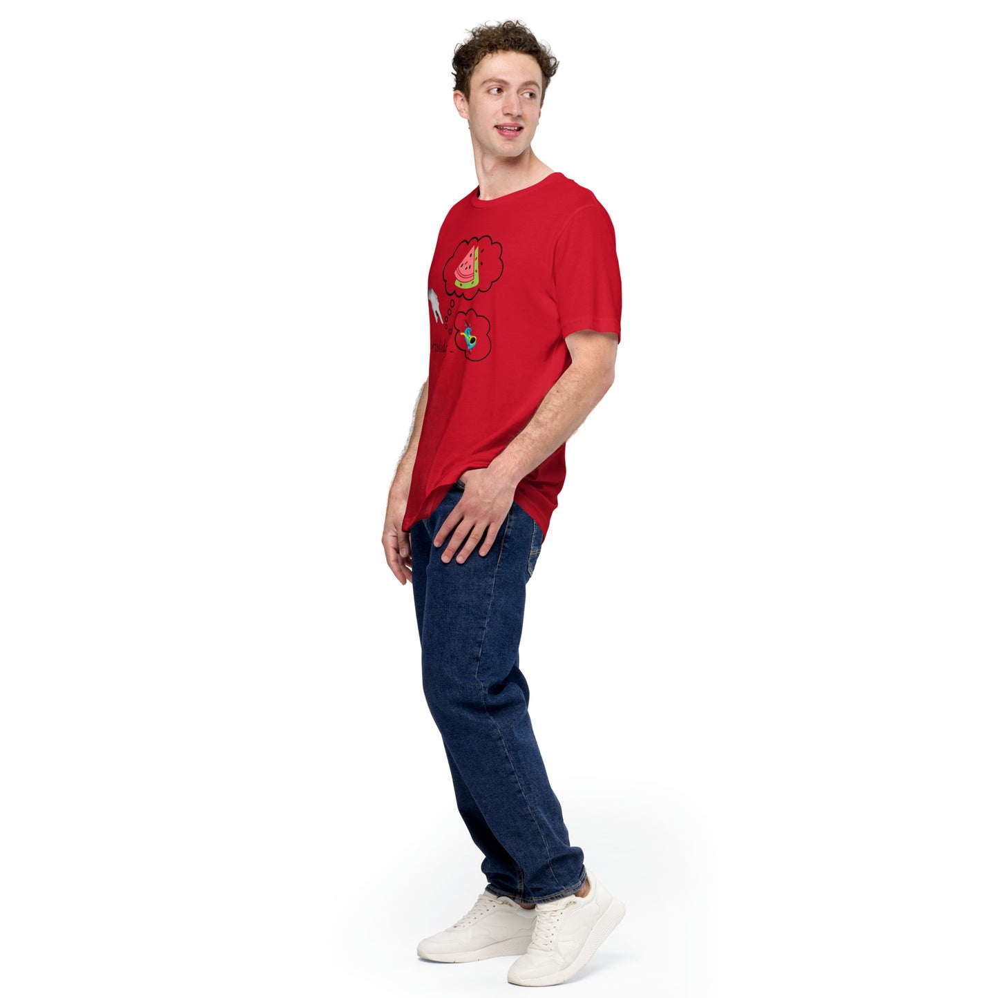 Colorful Unisex T-shirt - Clip Art - Free Shipping Worldwide