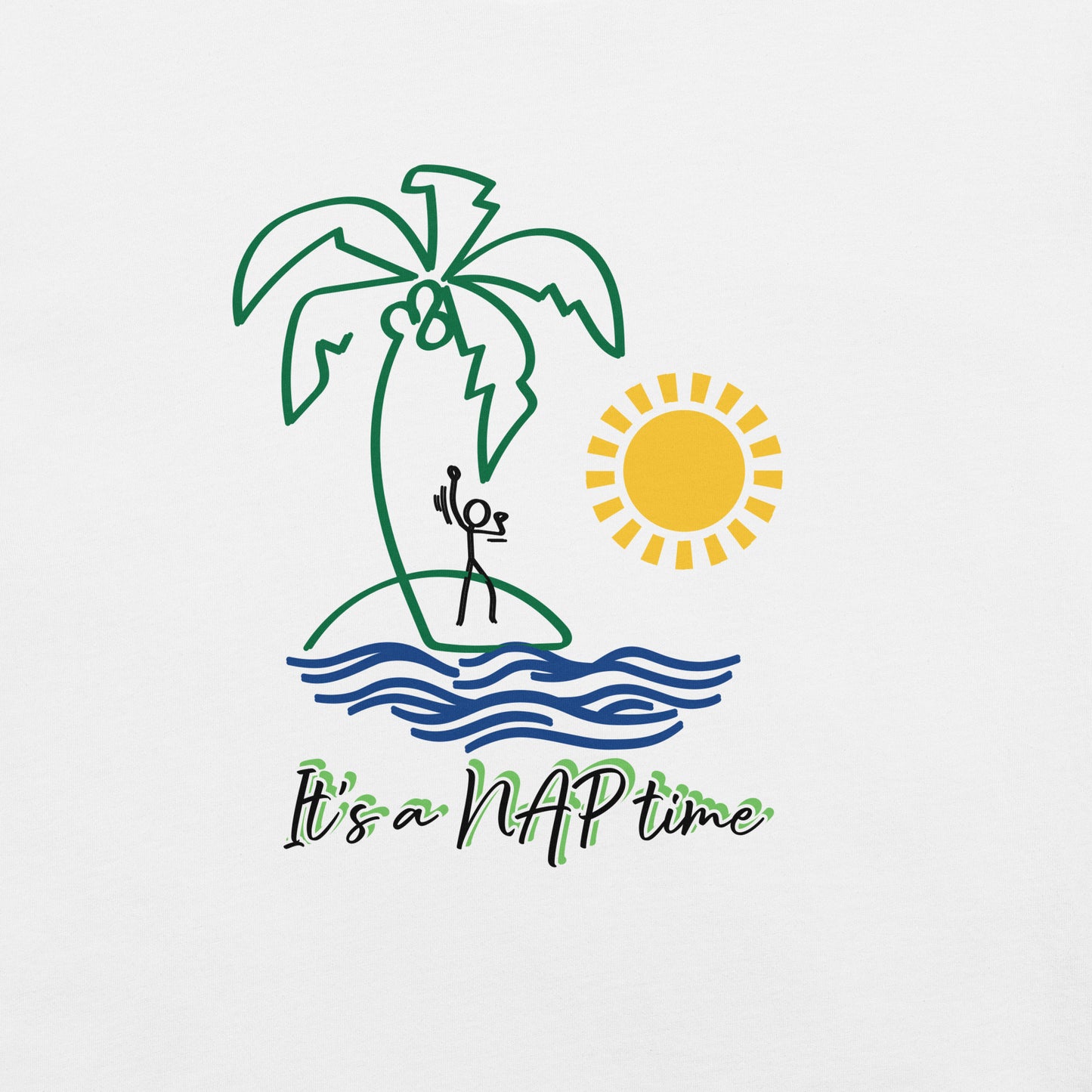 Colorful Unisex T-shirt - Clip Art - Free Shipping Worldwide