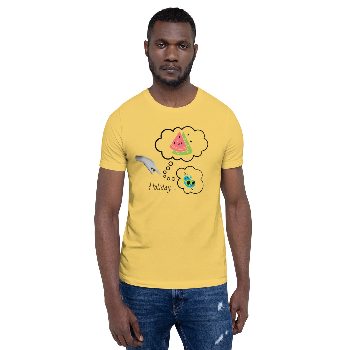 Colorful Unisex T-shirt - Clip Art - Free Shipping Worldwide