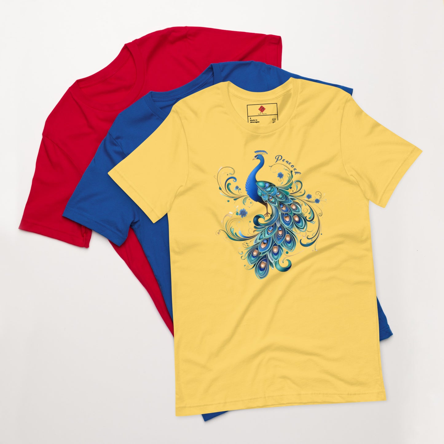 Colorful Unisex T-shirt - Clip Art - Free Shipping Worldwide