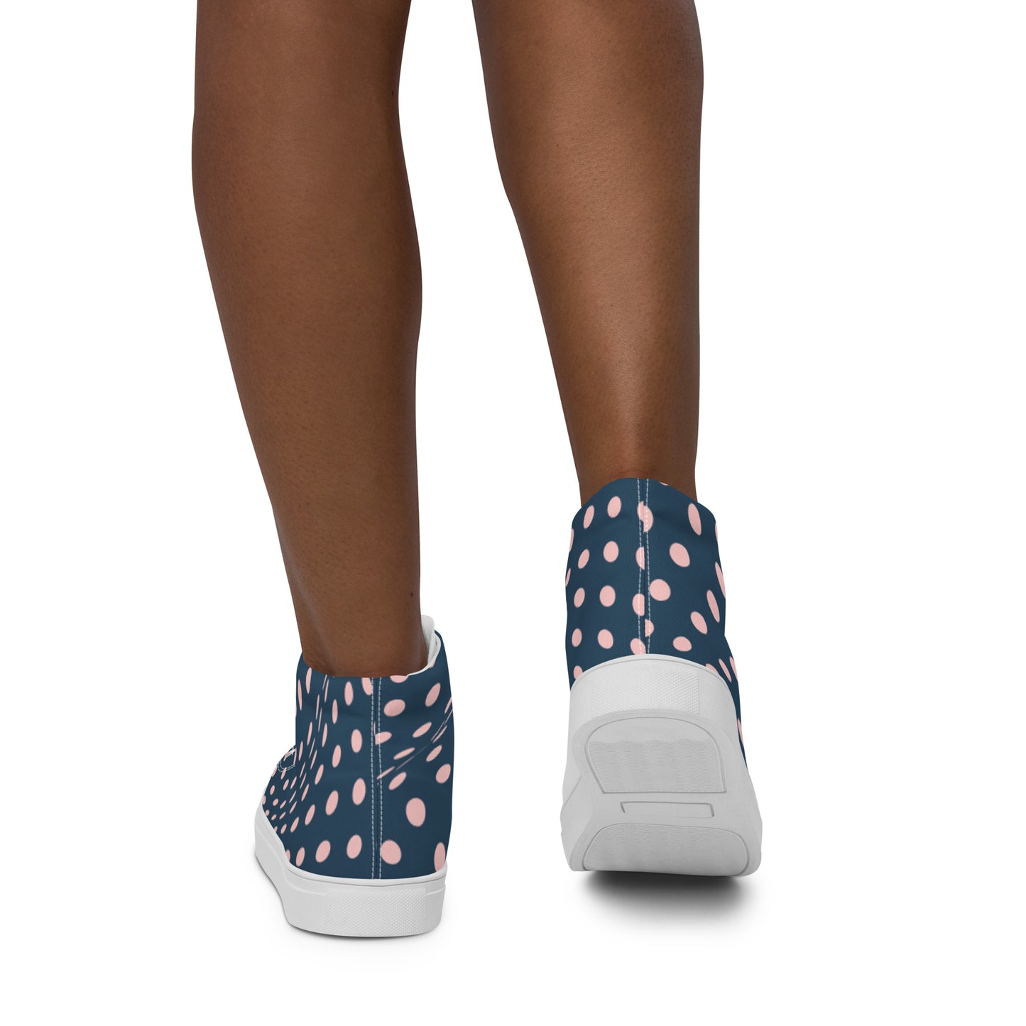 Colorful women’s high top canvas shoes - Free Shipping Worldwide