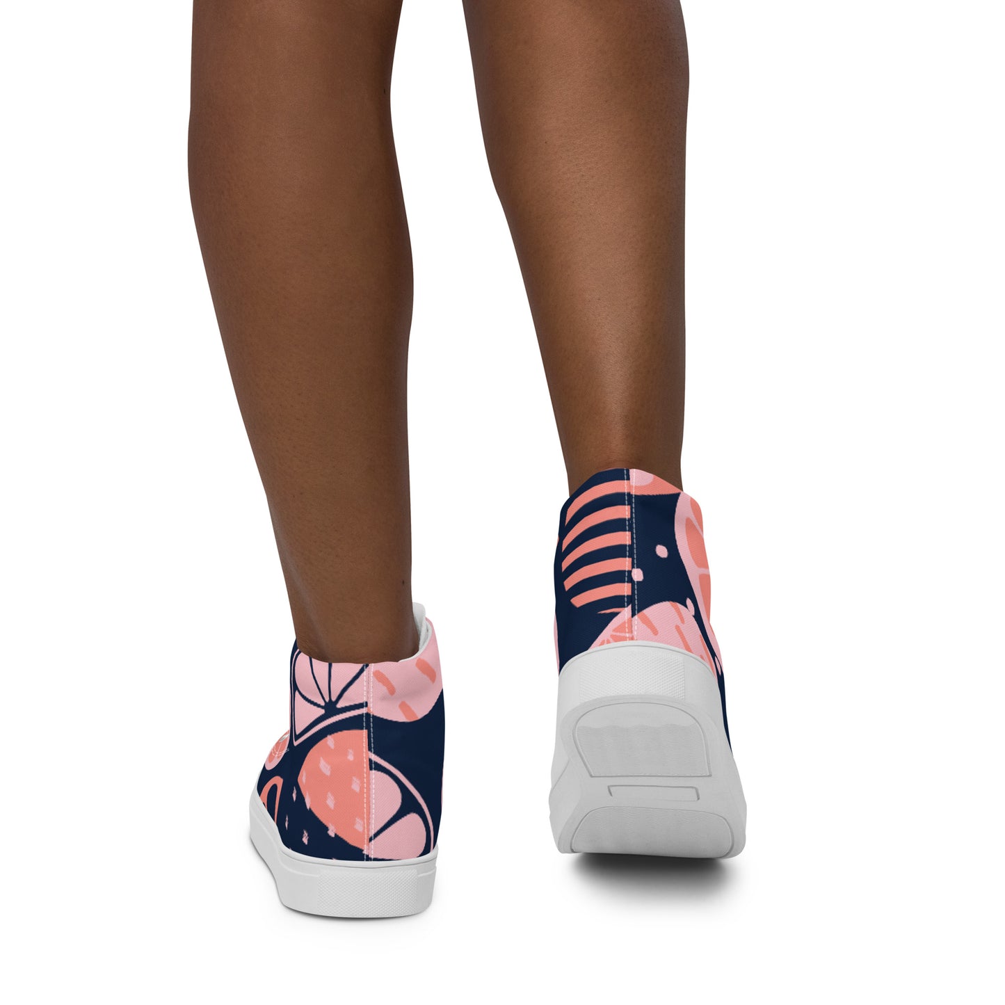 Colorful women’s high top canvas shoes - Free Shipping Worldwide