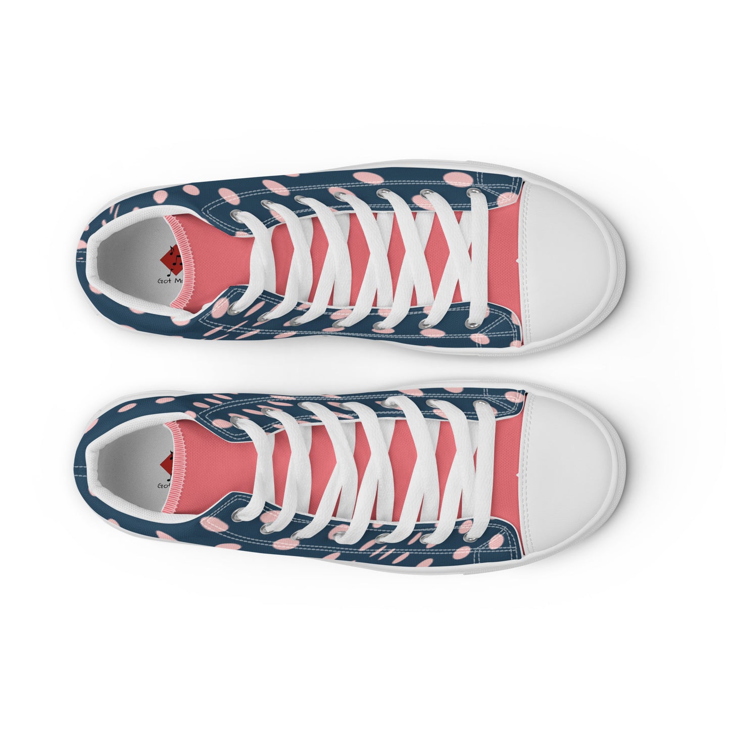 Colorful women’s high top canvas shoes - Free Shipping Worldwide