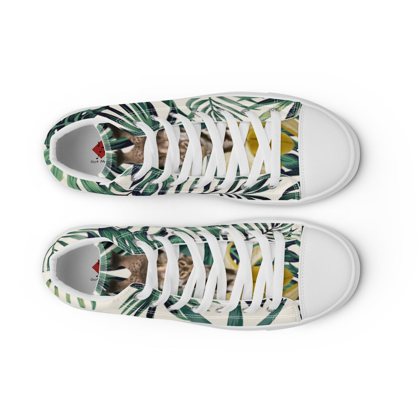 Colorful women’s high top canvas shoes - Free Shipping Worldwide