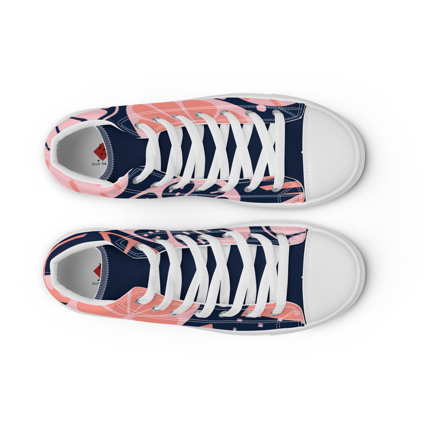 Colorful women’s high top canvas shoes - Free Shipping Worldwide