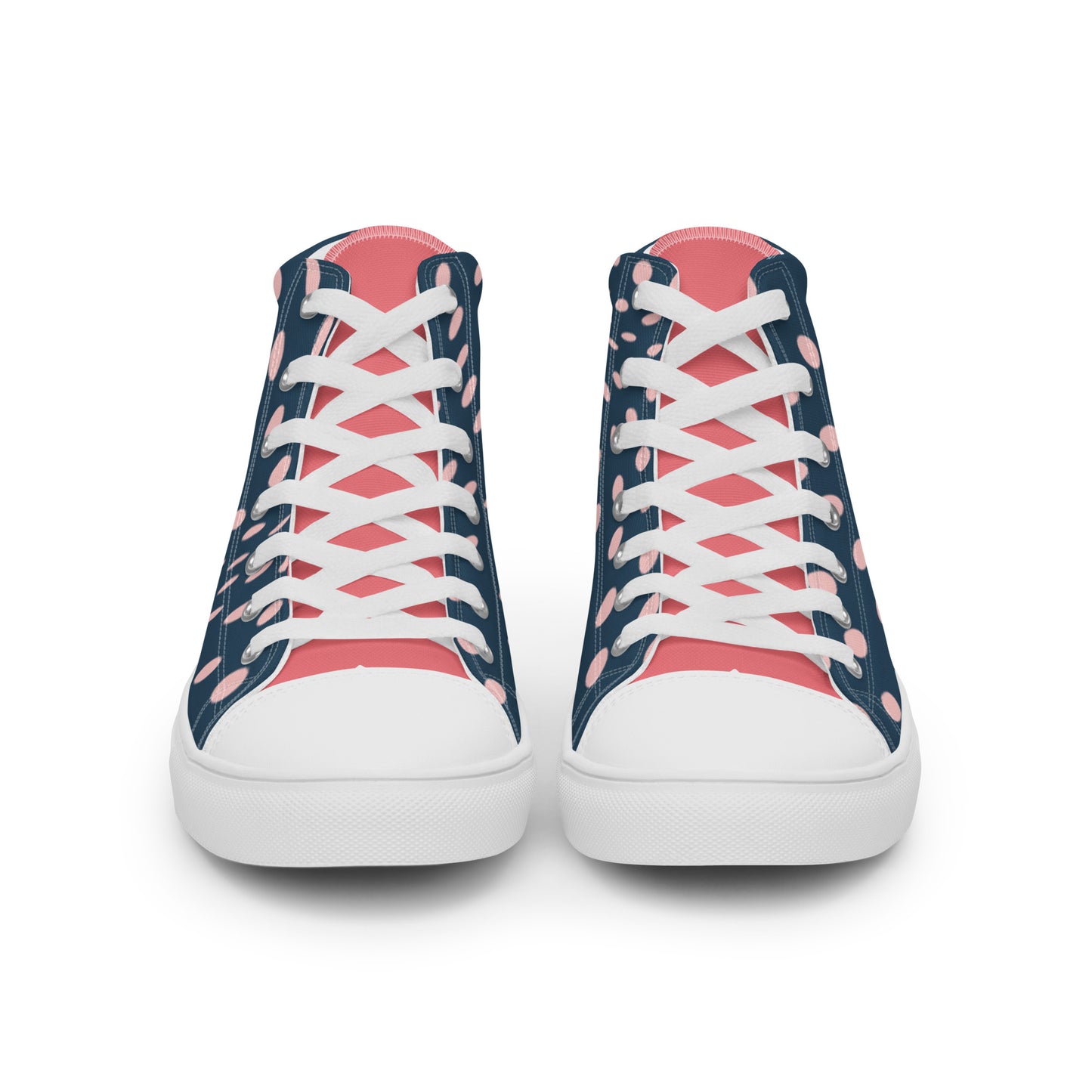 Colorful women’s high top canvas shoes - Free Shipping Worldwide
