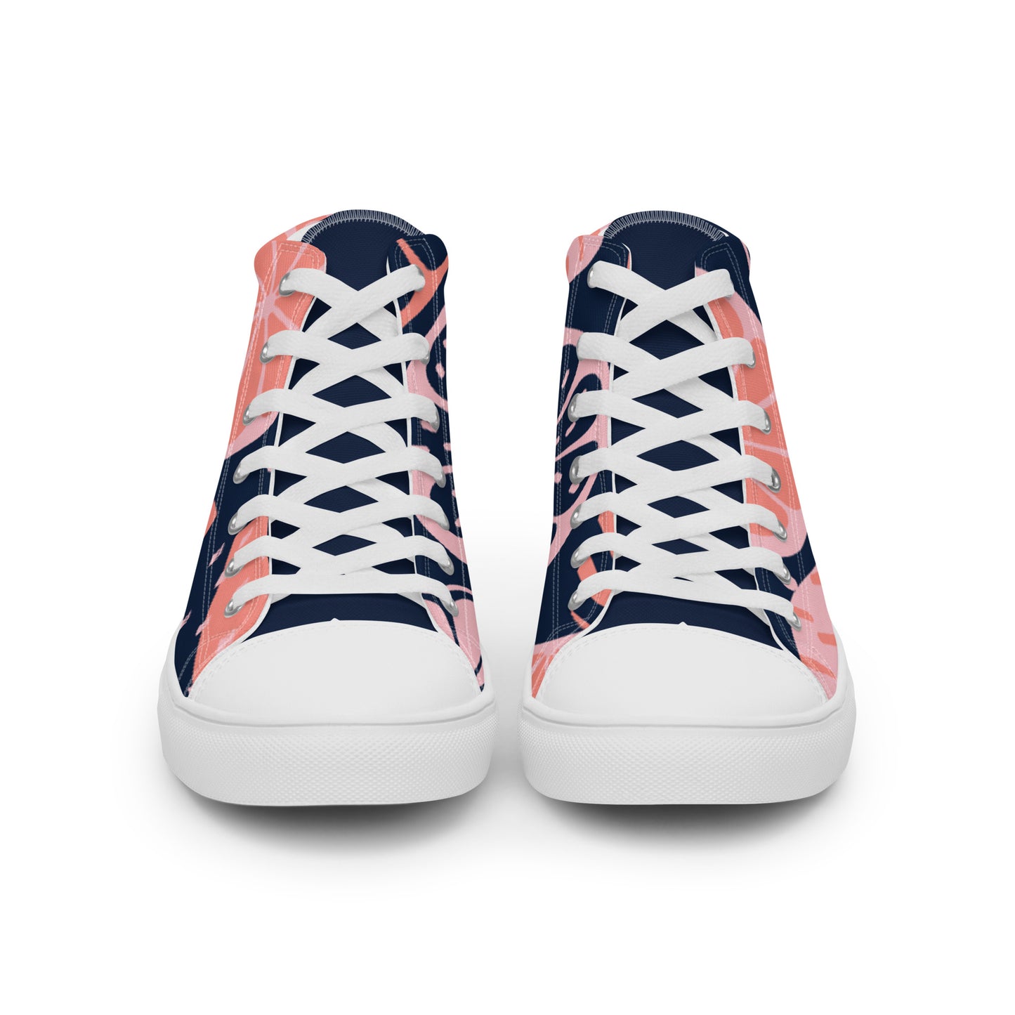Colorful women’s high top canvas shoes - Free Shipping Worldwide