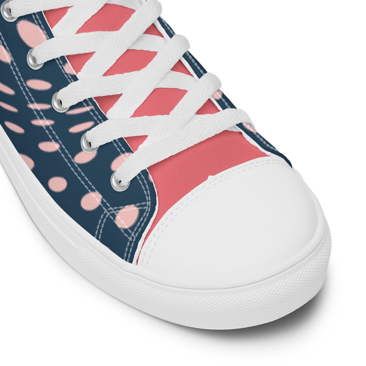 Colorful women’s high top canvas shoes - Free Shipping Worldwide