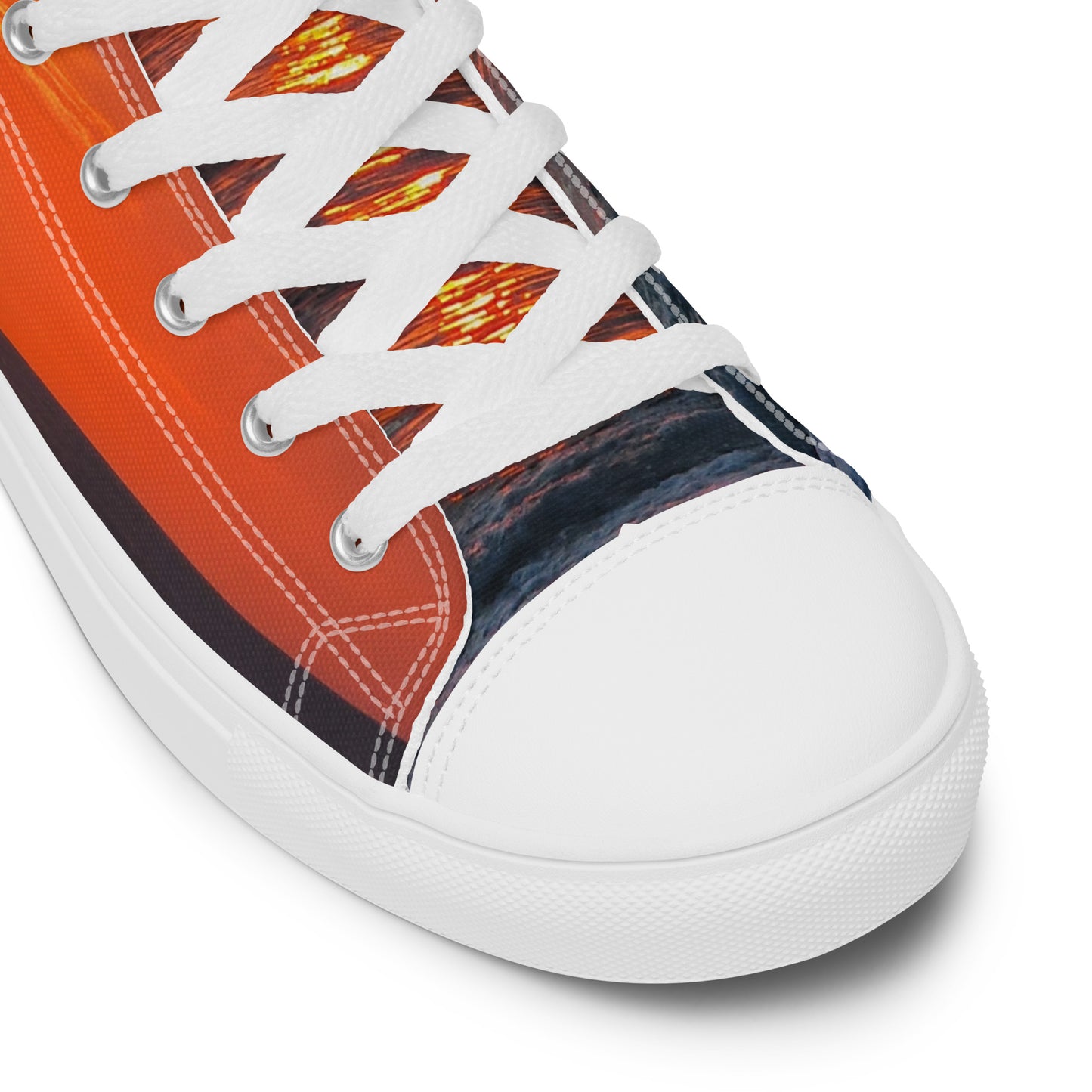 Colorful women’s high top canvas shoes - Free Shipping Worldwide