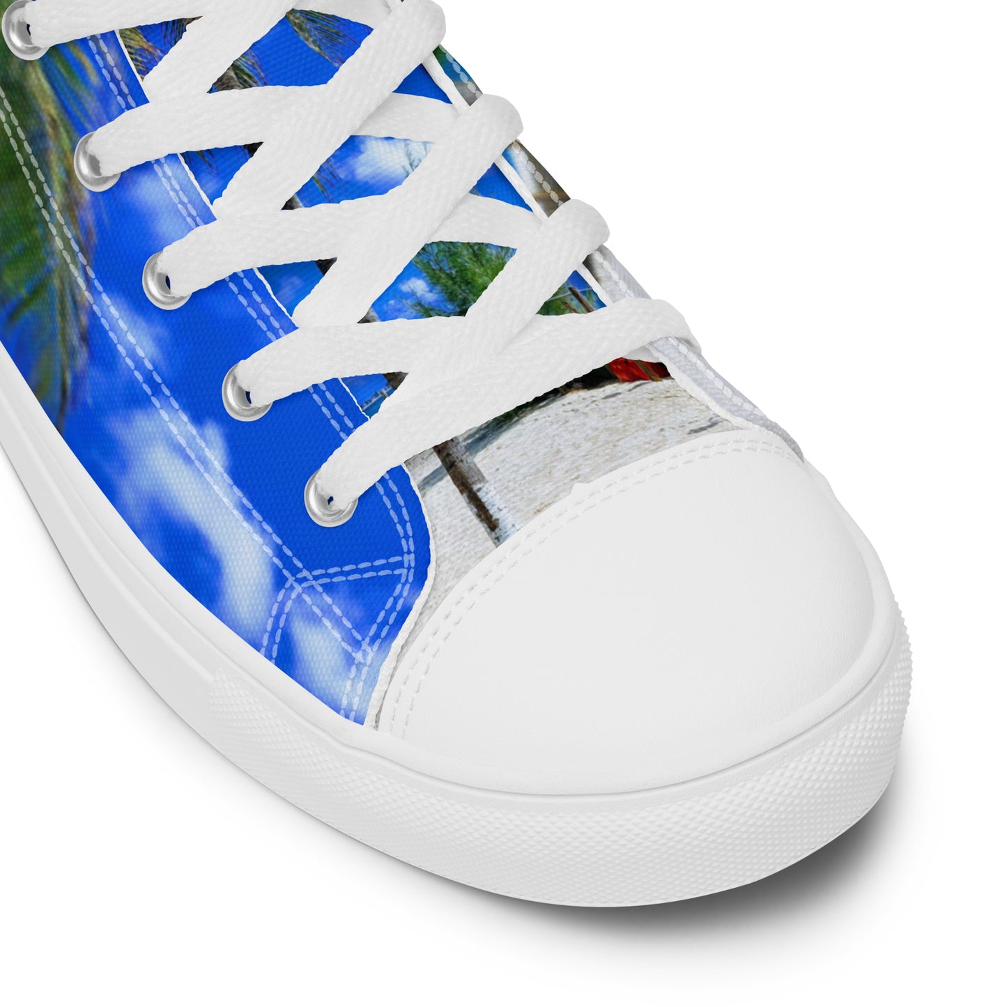 Colorful women’s high top canvas shoes - Free Shipping Worldwide