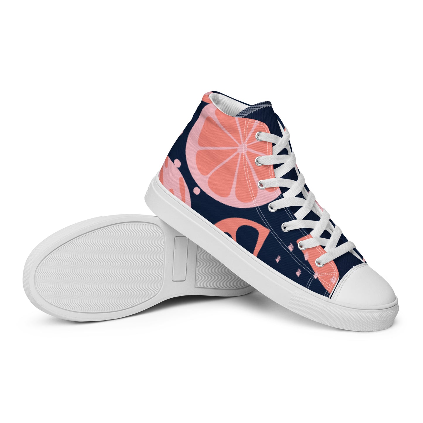 Colorful women’s high top canvas shoes - Free Shipping Worldwide